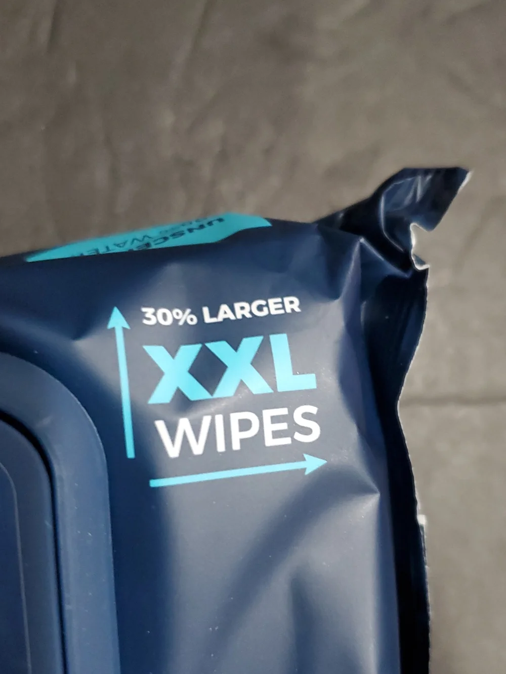 96 count unscented flushable XXL Warrior body wipes brand new